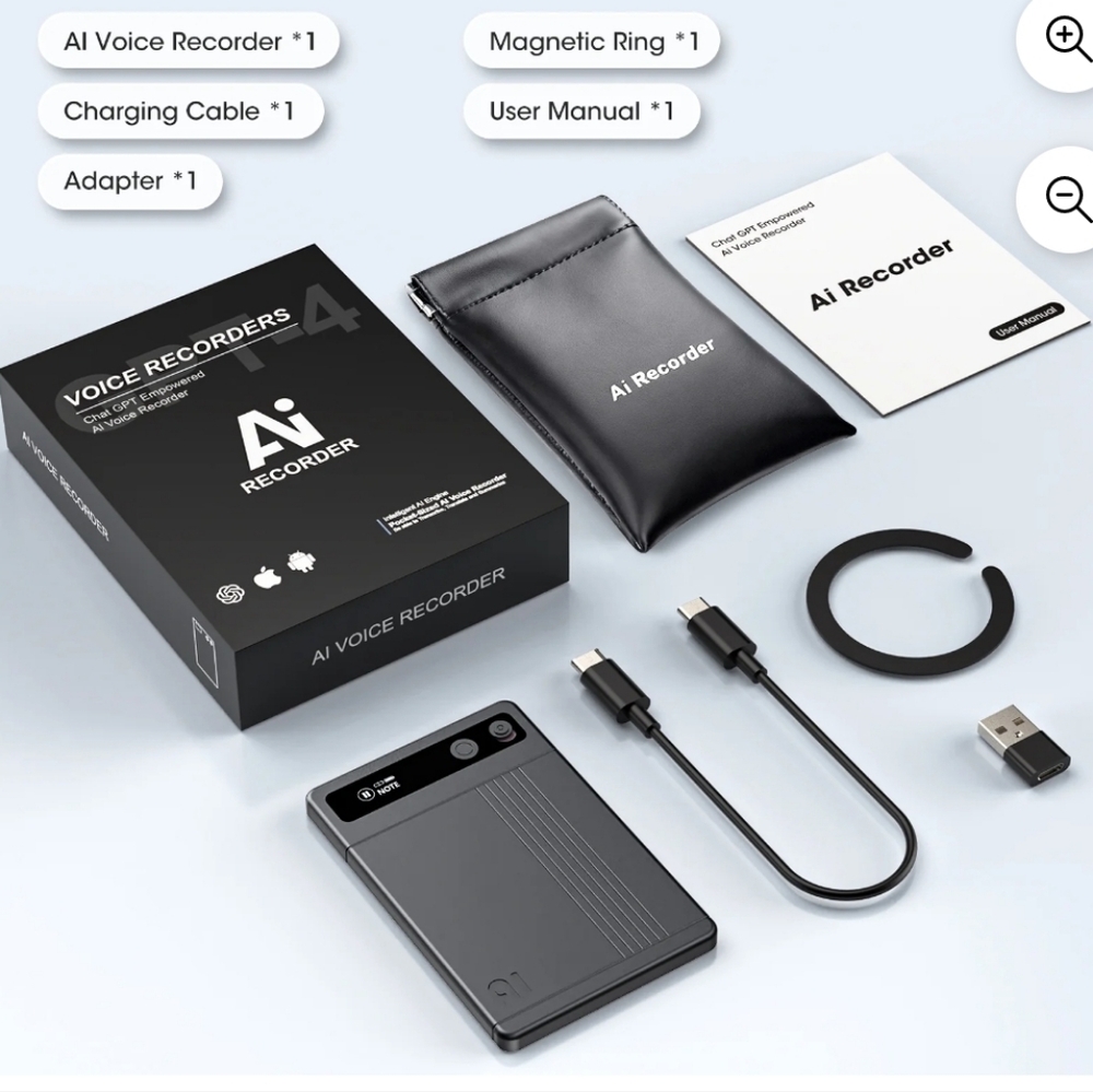 AI Voice Recorder Note Device - Picture 8 of 9